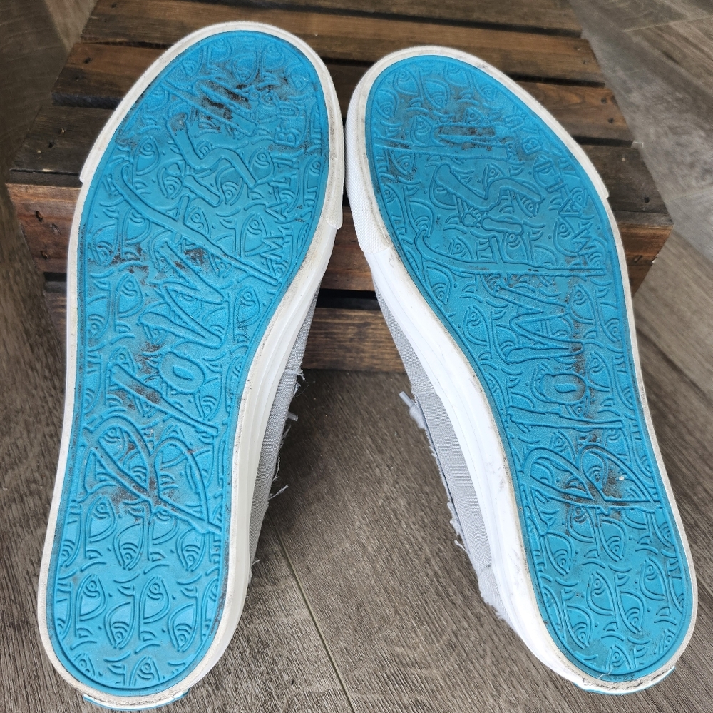 Women's Blowfish Malibu Mamba Slip On Sneakers in Gray Size - Picture 5 of 6